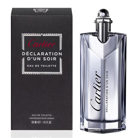 cartier declaration eau de toilette 50 ml|cartier declaration d'un soir man.